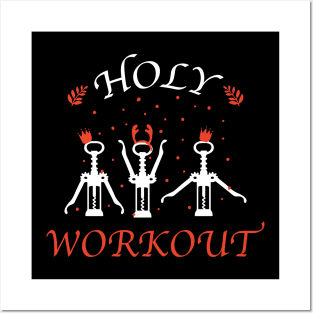 Holy workout Posters and Art